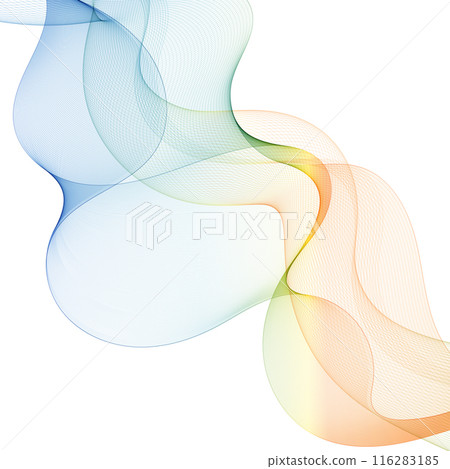 Color wave background. Abstract wave. Design element. eps 10 Color wave background. Abstract wave. Design element. eps 10 116283185