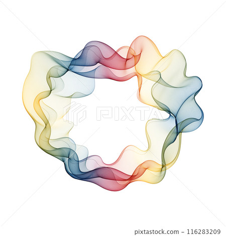 Wave design element. Abstract vector wave. eps 10 116283209
