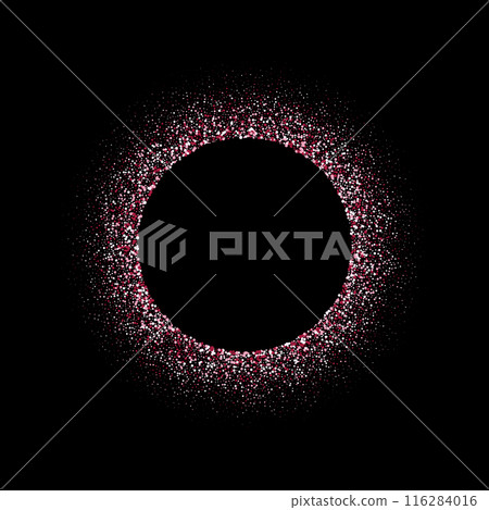 Pink gold flash flies in a circle in a glowing ring, shiny rotation effect with sparks. eps 10 Pink gold flash flies in a circle in a glowing ring, shiny rotation effect with sparks. eps 10 116284016
