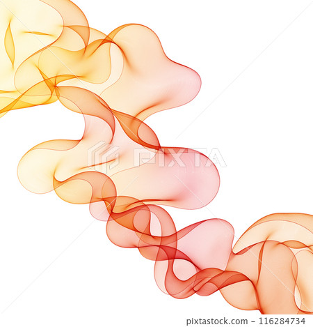 red wave. abstract vector graphics. eps 10 116284734