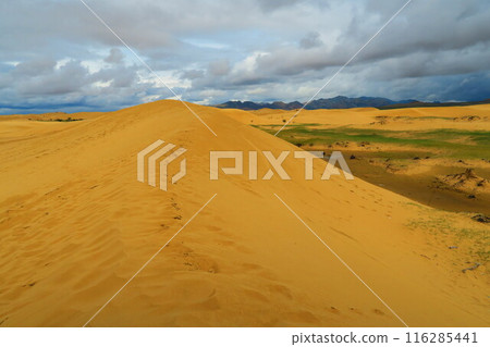 蒙古的迷你戈壁、埃爾森塔薩爾凱沙丘 116285441
