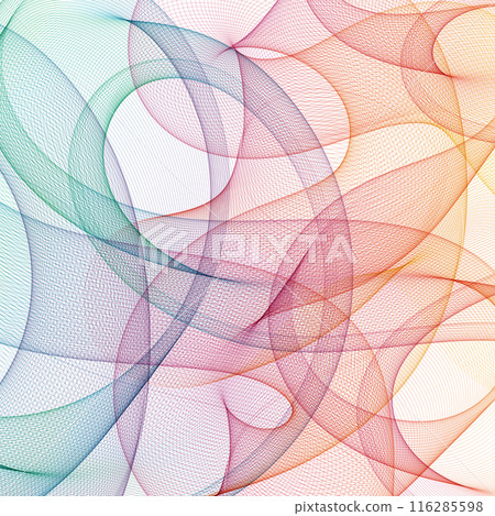 Abstract colorful wave pattern. Vector design element. Colorful wave. eps 10 Abstract colorful wave pattern. Vector design element. Colorful wave. eps 10 116285598
