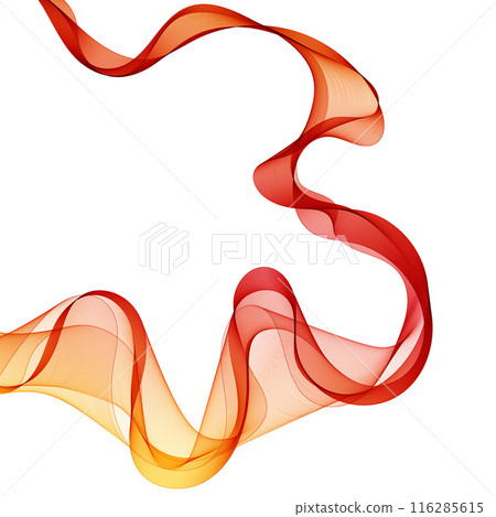 colorful abstract wave. layout for presentation. EPS 10 116285615