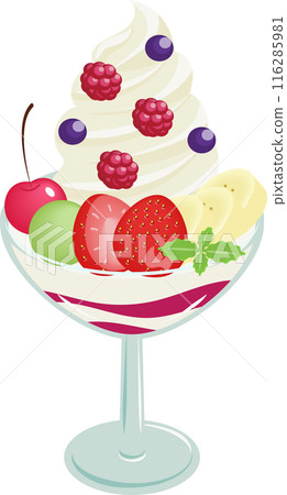 軟奶油聖代 116285981