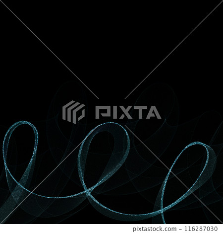 Blue shiny wave. Presentation template. Festive design element. eps 10 116287030