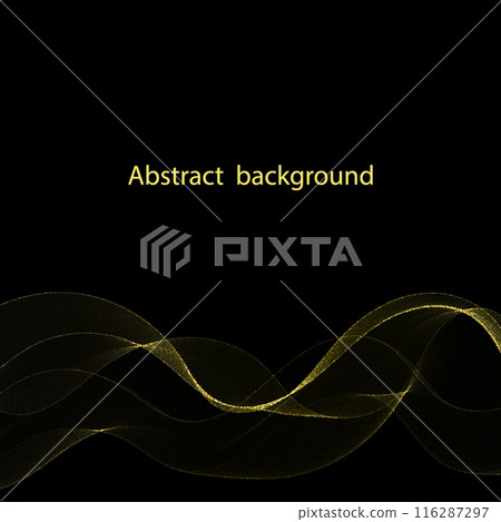 Abstract background design with golden lines banner design. 116287297