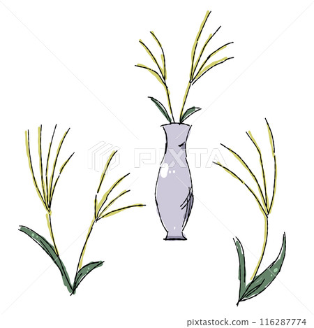 薄野手繪插圖，各種套裝 116287774