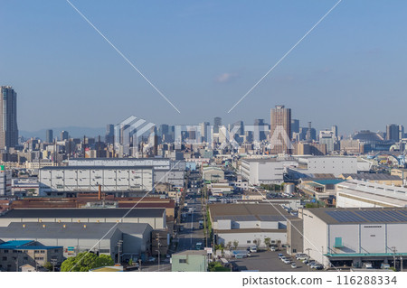 從浪早大橋看到的阿波座方向的街景 116288334