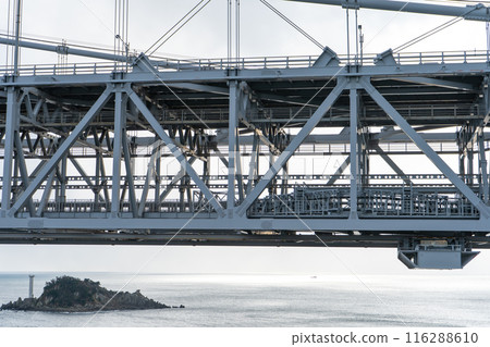 德島縣鳴門海峽和大鳴門大橋 德島縣鳴門海峽和大鳴門大橋 116288610