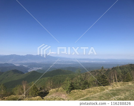 Mountain range from Utsukushigahara Mountain range from Utsukushigahara 116288826