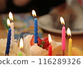 birthday cake candles 116289326