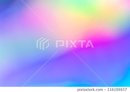 Abstract blur holographic rainbow foil iridescent background Abstract blur holographic rainbow foil iridescent background 116289837