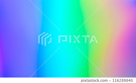 Abstract blur holographic rainbow foil iridescent background 116289840