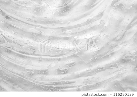 Transparent clear liquid serum gel cosmetic texture background Transparent clear liquid serum gel cosmetic texture background 116290159