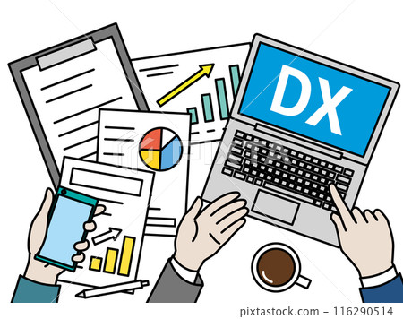 思考 DX 推廣、會議和措施的插圖 116290514