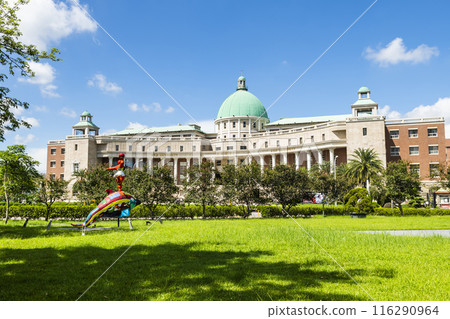 Building view of Asia University in Taichung, Taiwan. formerly Taichung Health and Management College. Building view of Asia University in Taichung, Taiwan. formerly Taichung Health and Management College. 116290964