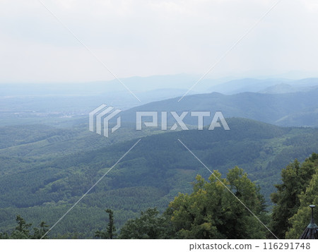 Mountains from Koenigsbourg castle in Alsace in France Mountains from Koenigsbourg castle in Alsace in France 116291748