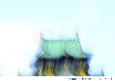 南海海槽特大地震的影像（大阪城公園天守閣） 116293001