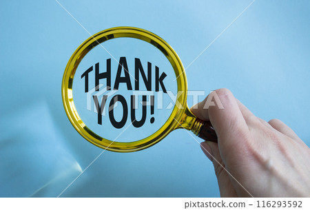 Start now symbol. Magnifying glass with words Start now. Beautiful blue background. Businessman hand. Business and Start now concept. Copy space. 116293592