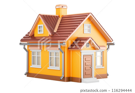 House or home, 3D rendering 116294444