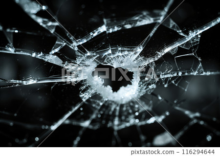 Shattered Glass: A Close-Up View of Brokenness Shattered Glass: A Close-Up View of Brokenness 116294644
