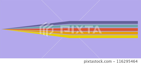 Abstract background of rainbow Wavy Line designs Vector pattern ready to use for cloth, textile, wrap and other. Abstract background of rainbow Wavy Line designs Vector pattern ready to use for cloth, textile, wrap and other. 116295464