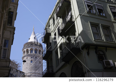 Galata Tower Renovation in Istanbul Galata Tower Renovation in Istanbul 116296279