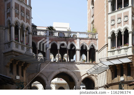 Interior in the church of St. Anthony of Padua in Beyoglu district on Istiklal street Interior in the church of St. Anthony of Padua in Beyoglu district on Istiklal street 116296374