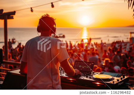 Beach Party Sunset DJ Beach Party Sunset DJ 116296482