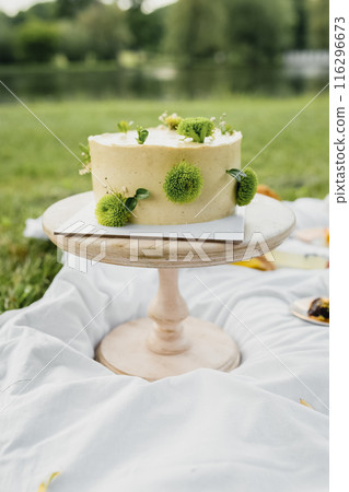 Serene Lake, Sweet Cake on the park 116296673