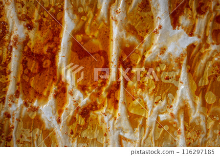 used dirty paper after baking 116297185