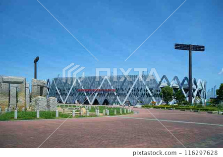 Higashi Osaka City Hanazono Rugby Stadium 116297628