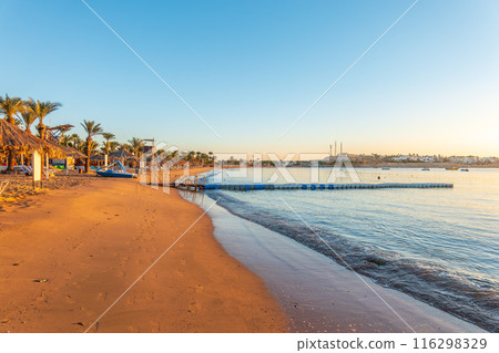 Scenic view of Naama Bay, Sharm-el-Sheikh, Egypt Scenic view of Naama Bay, Sharm-el-Sheikh, Egypt 116298329