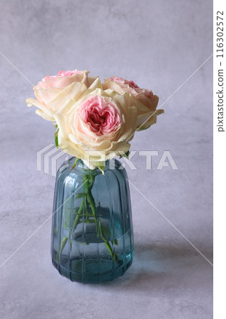 玻璃瓶中的玫瑰 116302572