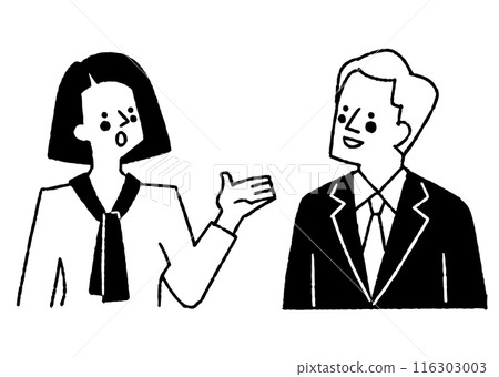 Business people having a meeting at work_2 116303003