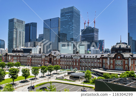 東京站丸之內口丸之內大樓5樓展望層國家重要文化財產 東京站丸之內口丸之內大樓5樓展望層國家重要文化財產 116304299