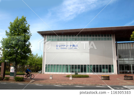 Zip Arena Okayama building exterior Zip Arena Okayama building exterior 116305383