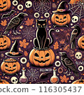 萬聖節背景 116305437