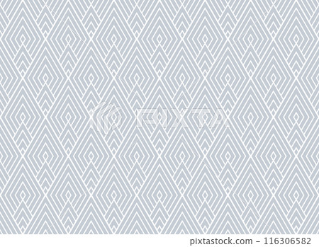 Abstract geometric pattern. A seamless vector background. White and gray ornament. Graphic modern pattern. Simple lattice graphic design 116306582