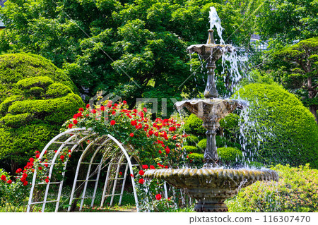 帶噴泉的花園 帶噴泉的花園 116307470