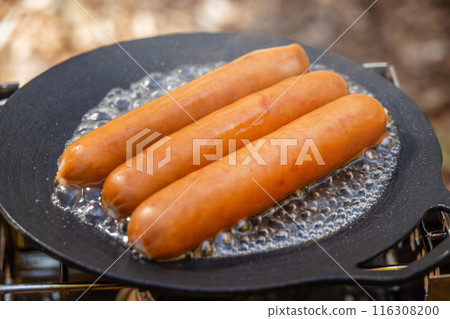 Hot dog American taste hot dog 116308200