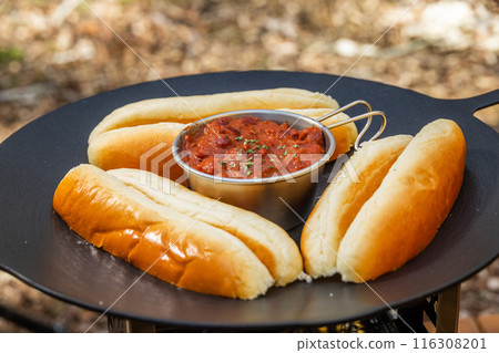 Hot dog American taste hot dog 116308201