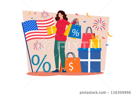 Local businesses offer discounts or special promotions to honor the holiday. 116309998