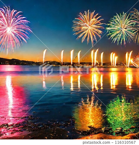 Maritime fireworks festival Maritime fireworks festival 116310567