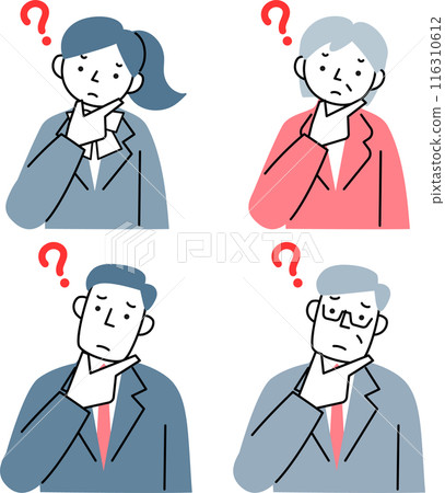 商人和女商人的上半身有疑問 商人和女商人的上半身有疑問 116310612