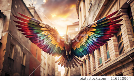 Rainbow Wings 116310904