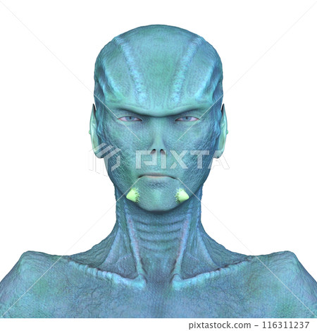 female alien face 116311237