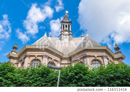 The Nieuwe Kerk, New Church, a Dutch Baroque Protestant church in The Hague, Netherlands The Nieuwe Kerk, New Church, a Dutch Baroque Protestant church in The Hague, Netherlands 116311416