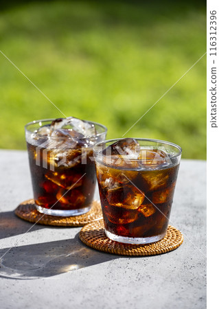 delicious iced coffee 116312396