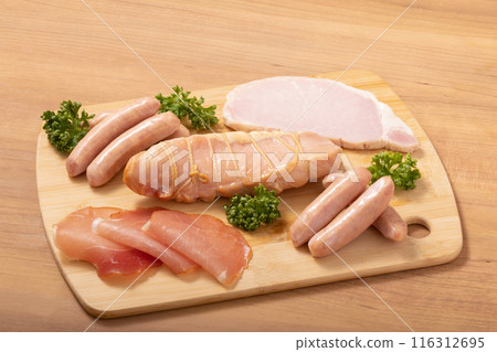 加工肉類（生火腿、手捲烤火腿、白烤火腿、香腸） 116312695